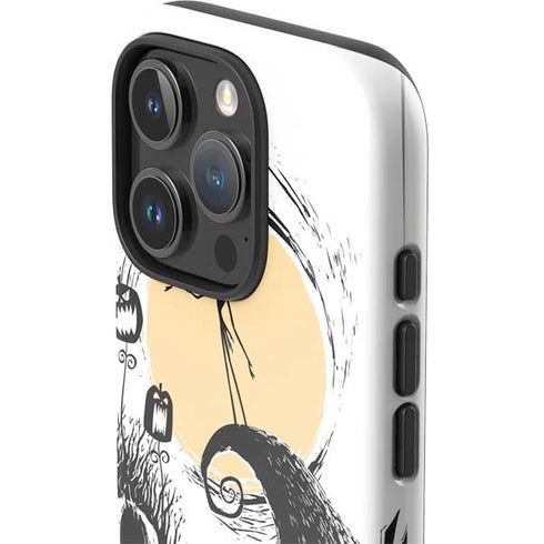 Disney The Nightmare Before Christmas Jack on Spiral Hill Art iPhone 16 Pro Max Impact Case